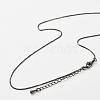 Brass Box Chain Necklaces for Women NJEW-D302-41B-3