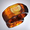 Ocean 304 Stainless Steel Resin Bangles WGF2787-01-1