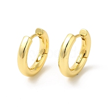 Rack Plating Brass Hinged Hoop Earrings for Women EJEW-E270-24G