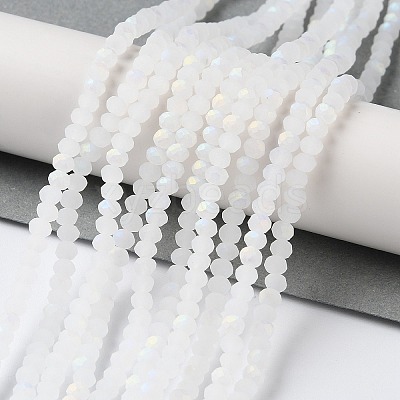 Imitation Jade Glass Beads Strands EGLA-A034-J2mm-MB05-1