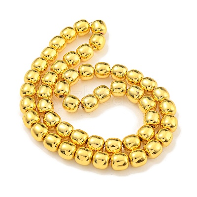 Electroplated Synthetic Non-magnetic Hematite Beads Strands G-C136-C01-1