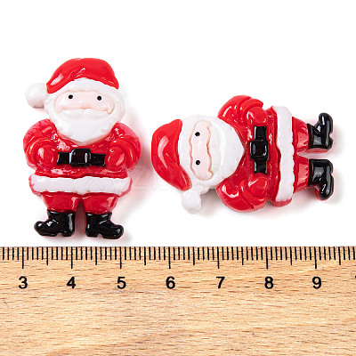 Christmas Decorations Theme Opaque Resin Decoden Cabochons RESI-Z026-01T-1