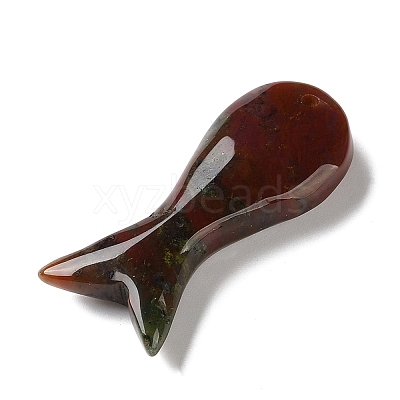 Natural Indian Agate Pendants GG-K001-01A-1