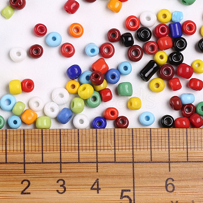 6/0 Glass Seed Beads SEED-US0003-4mm-51-1
