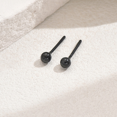 Round Porcelain Stud Earrings PV8744-3-1