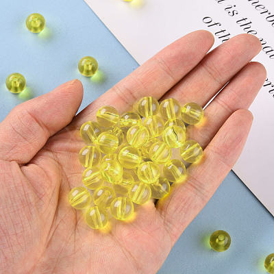 Transparent Acrylic Beads MACR-S370-A10mm-717-1