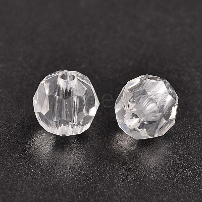 Transparent Acrylic Beads DB8mmC01-1
