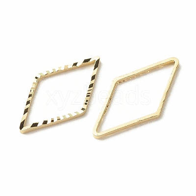 Brass Linking Rings KK-F831-015B-G-RS-1