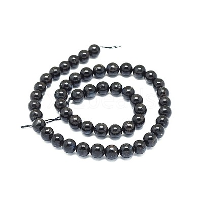 Natural Kyanite/Cyanite/Disthene Beads Strands G-F673-01-8mm-1
