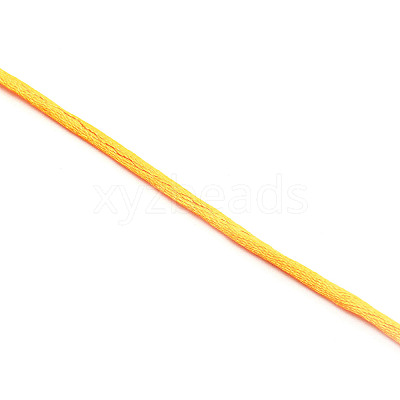 Polyester Satin Rattail Cord LS-OCOR-WH0066-43C-1