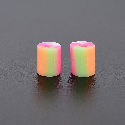 Fixed Mixed 4 Style Handmade Polymer Clay Beads CLAY-S096-012H-1