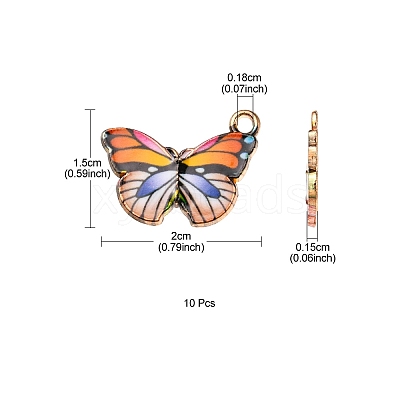 Printed Alloy Pendants FIND-YW0001-69B-1