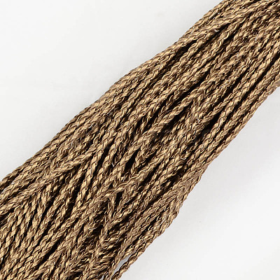 Braided Imitation Leather Cords LC-S005-060-1