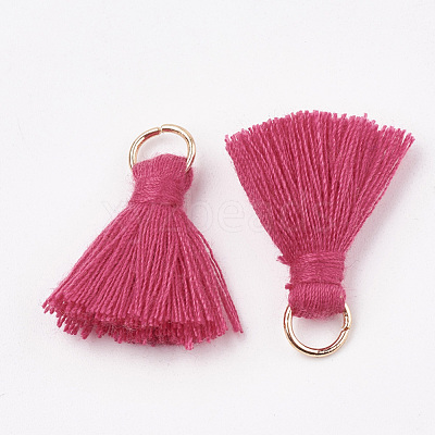Polycotton(Polyester Cotton) Tassel Pendant Decorations FIND-S280-07-1