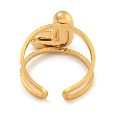 304 Stainless Steel Finger Ring RJEW-L125-02G-12-1