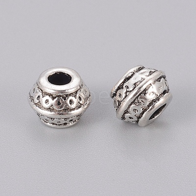Tibetan Style Alloy Spacer Beads X-LF0586Y-NF-1