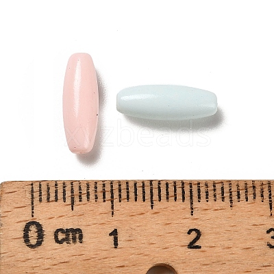 Painted Glass Beads GLAA-C037-01D-1