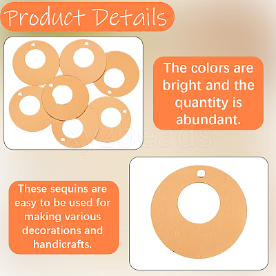 1071Pcs 150G Ornament Accessories PET Paillette/Sequins Pendants PVC-CY0001-07B-1