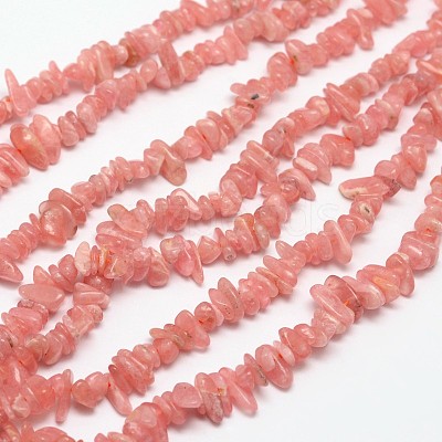 Chips Natural Rhodochrosite Beads Strands X-G-N0164-22-1