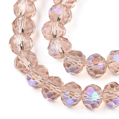 Electroplate Glass Beads Strands EGLA-A034-T10mm-L22-1
