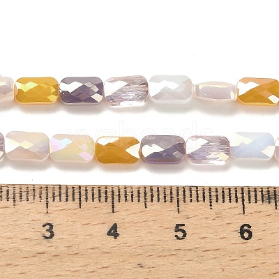 Electroplate Glass Beads Strands EGLA-P068-01A-09-1