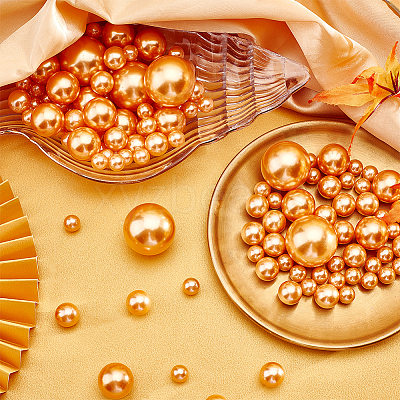 ABS Plastic Imitation Pearl Beads FIND-WH0127-18C-1