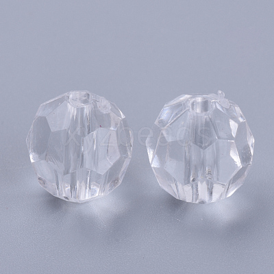 Transparent Acrylic Beads TACR-Q257-18mm-V01-1