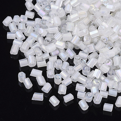 8/0 Two Cut Glass Seed Beads SEED-S033-14A-01-1