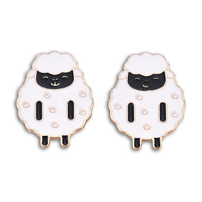 Sheep Shape Enamel Pin JEWB-N007-217-1