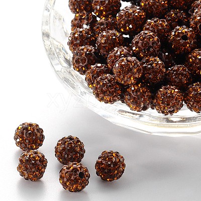Pave Disco Ball Beads RB-H258-8MM-220-1