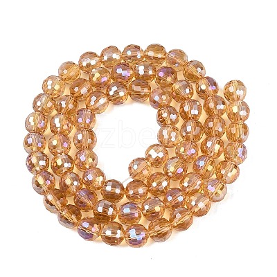 Transparent Glass Beads Strands LS-GLAA-Q107-02A-07-1