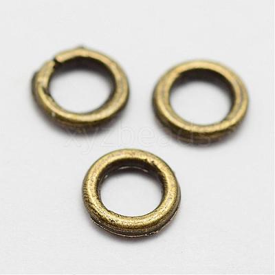 Alloy Soldered Closed Jump Rings PALLOY-P119-03AB-1