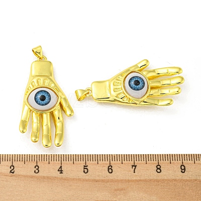 Real 18K Gold Plated Brass Pendants KK-L209-001G-01-1