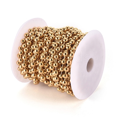 PVD Vacuum Plating 304 Stainless Steel Ball Chains CHS-F009-01H-G-1