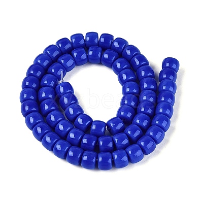 Opaque Glass Beads Strands GLAA-NH0002-B11-1