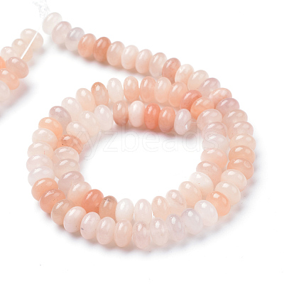 Natural Pink Aventurine Bead Strands G-R408-5x8-08-1