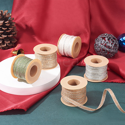 5 Rolls 5 Colors Jute Cords OCOR-TA0001-42-1