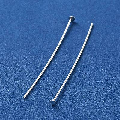 925 Sterling Silver Flat Head Pins STER-M117-03A-S-1