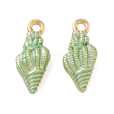 Brass with Enamel Charms KK-CBA61F8-01G-02-1