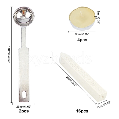 DIY Retro Vintage Wax Seal Making Kits DIY-CP0001-85-26-1