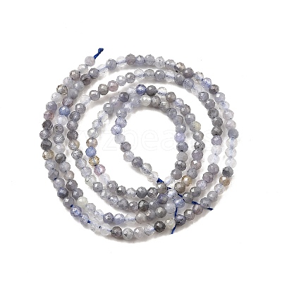 Natural Tanzanite Beads Strands G-S387-A01-2mm-1