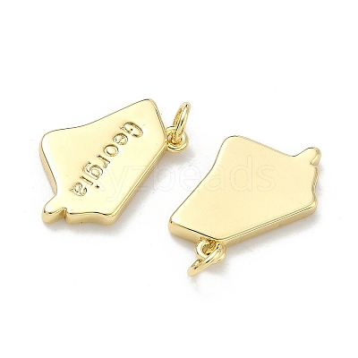 Brass Pendants KK-D229-22Y-G-1