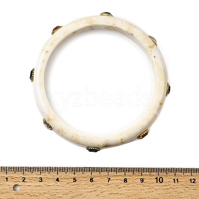 Resin Bangles for Women LS-BJEW-P357-04G-1