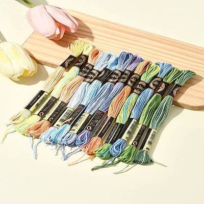 6-Ply Polyester Embroidery Floss OCOR-FZ0001-01F-1