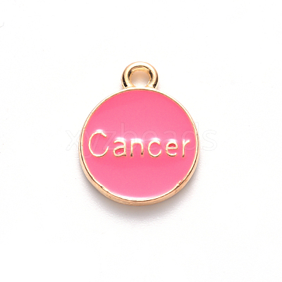 Alloy Enamel Pendants X-ENAM-S124-01A-03D-1