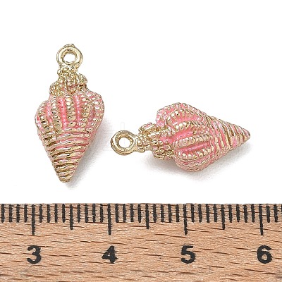 Spray Painted Alloy Pendants AL-CBAE84A-08A-1