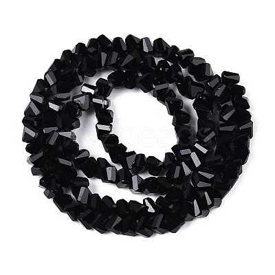 Opaque Glass Beads Strands LS-GLAA-N019-4mm-01-1