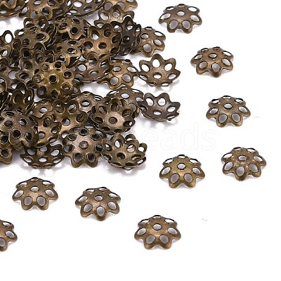Iron Bead Caps X-IFIN-R197-AB-1