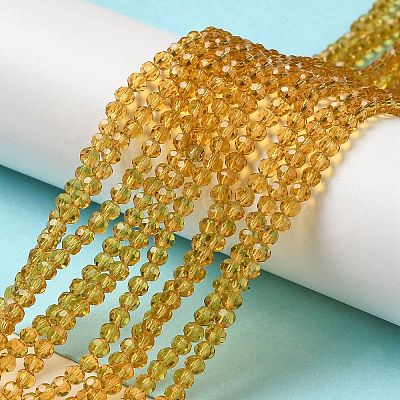 Transparent Glass Beads Strands EGLA-A035-T3mm-D17-1