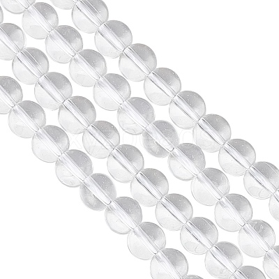 2 Strands Synthetic Quartz Crystal Beads Strands G-GO0001-28A-1